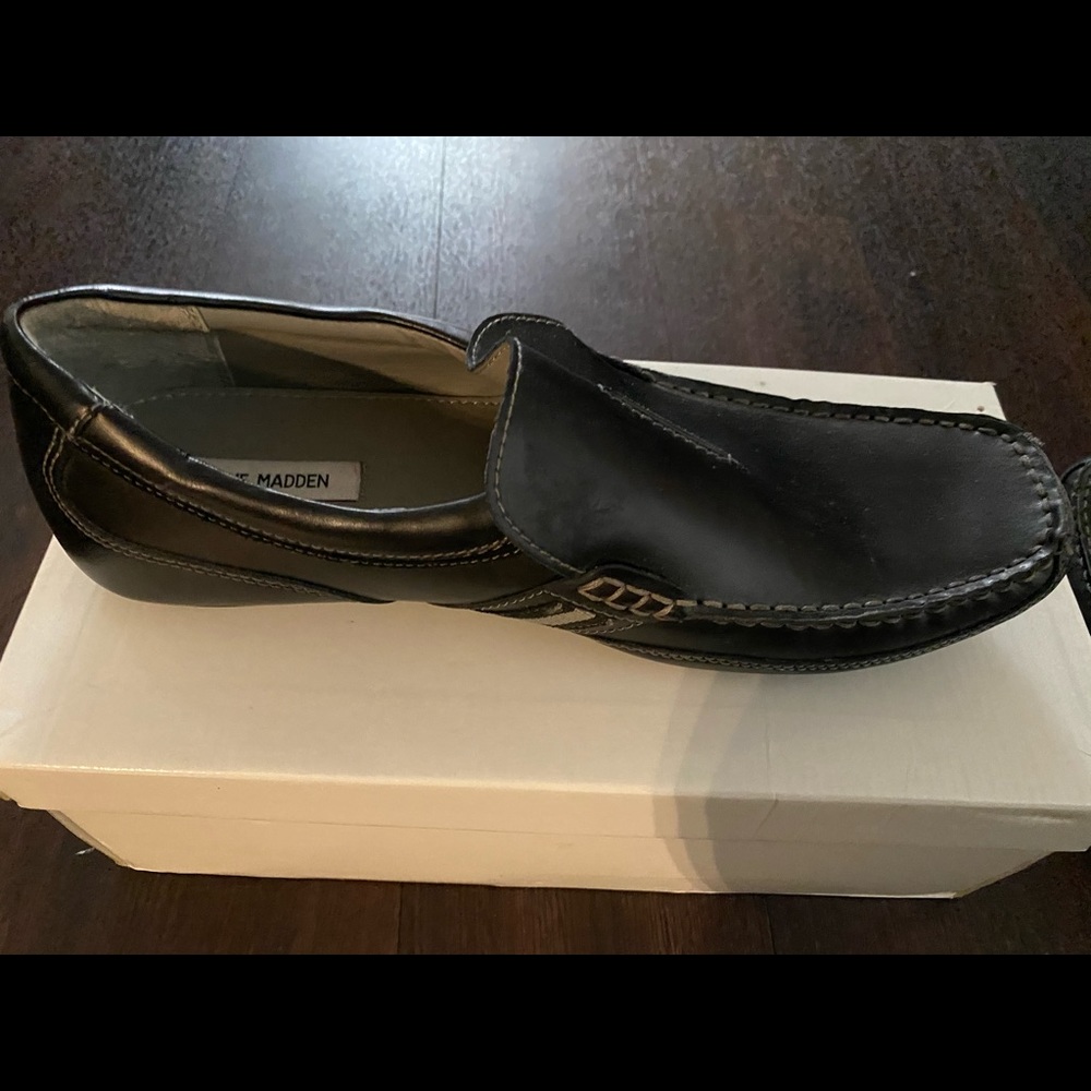Steve Madden loafers, size 14